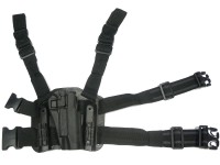 Serpa CQC Tactical 1911 Oberschenkelholster Schwarz