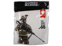 Kuglice Swiss Arms White 0,40g 1000kom