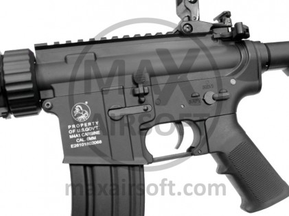 Pu&scaron;ka AEG Colt M4A1 Silent Ops QSC Cyb