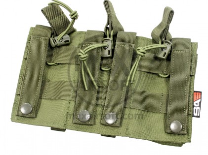 Swiss Arms Magazintasche Molle 3x M4 Magazin OD