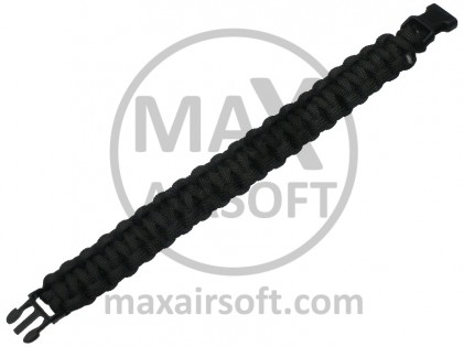 Paracord Bracelet 15mm BK L