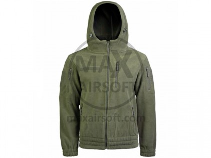 Mil-Tec Fleece Jacket Gen.2 with OD XXL