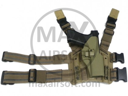 Futrola Noga Serpa CQC Tactical za Glock Tan