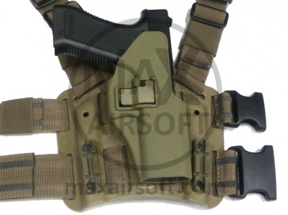 Futrola Noga Serpa CQC Tactical za Glock Tan