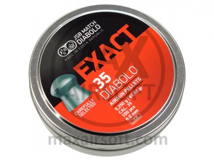 Diabole JSB Exact .357 Cal 9mm 100kom