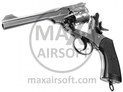 Revolver Zračni CO2 Webley MKVI Silver 4.5mm/.177