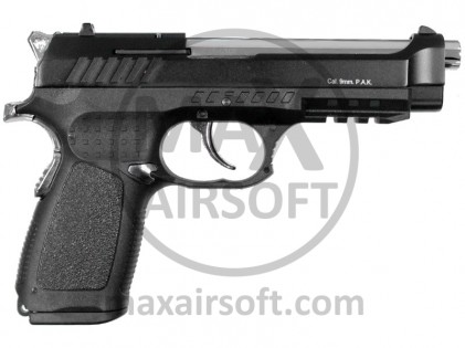 Kuzey Kuzey F-92 Chrome Barrel 9mm P.A.K. Pistolenplatzpatrone