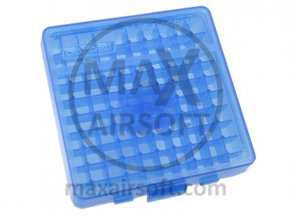 MTM Munitionskiste, 100 St&uuml;ck, 9 mm, .380 ACP, .32 S&W, blau