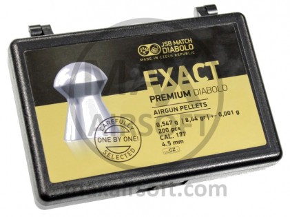 JSB Exact Premium .177 Cal 4.5mm Pellets 200pcs