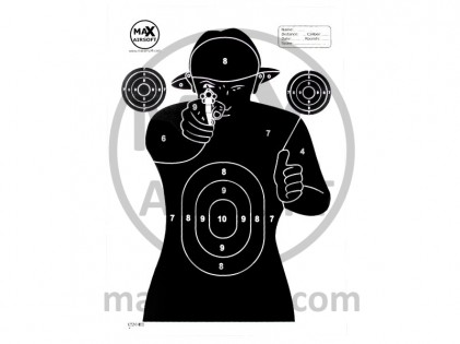 Targer Paper Shooter 33x50cm 10pcs