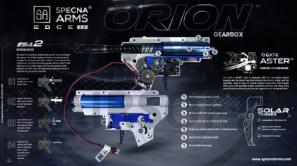 Pu&scaron;ka AEG M4 M-Lok Edge 2.0 Specna Arms (SA-E14 2.0)