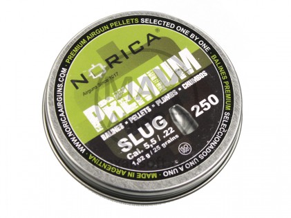 Diabole Norica Slug .22 Cal 5.5mm 250kos