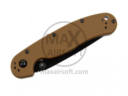 Nož Ontario Rat II Folder Black/CB