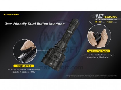 Svijetiljka NiteCore P30i