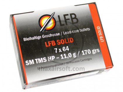 LFB Solid 7x64 10 St&uuml;ck Munition