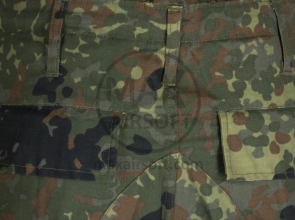 Hlače TDU Revenger Flecktarn IG S