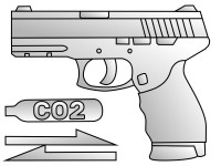 CO2 GBB Pistols
