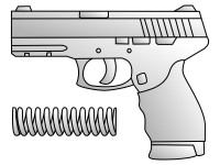Federdruck Pistolen